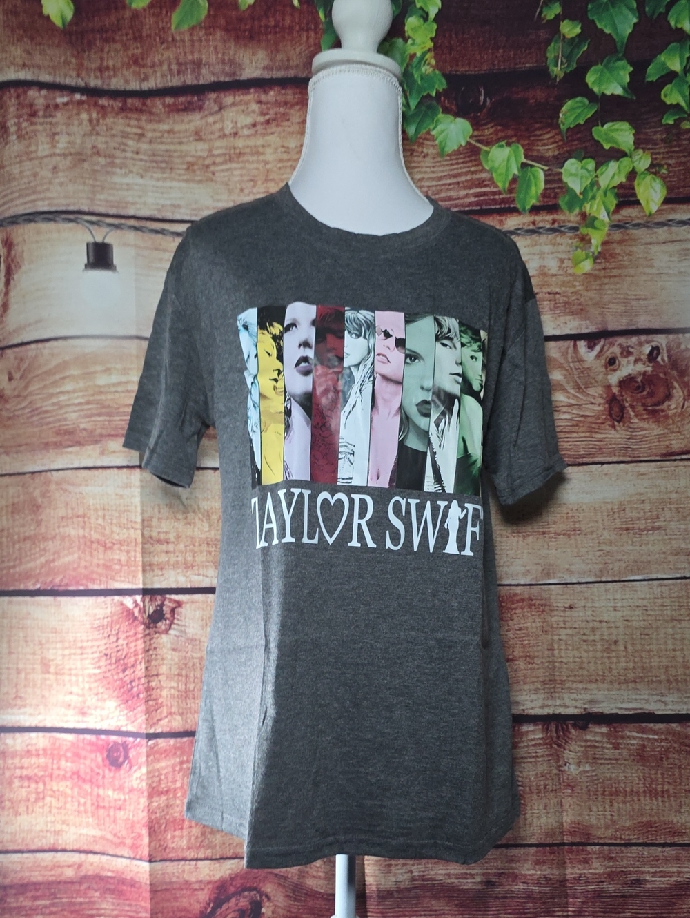 NWOT Taylor Swift Multicolor Panel Graphic Tee